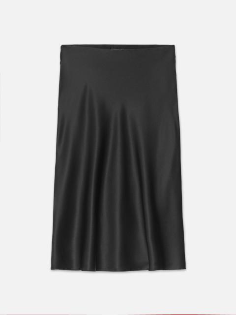 90's Bias Skirt in Black
