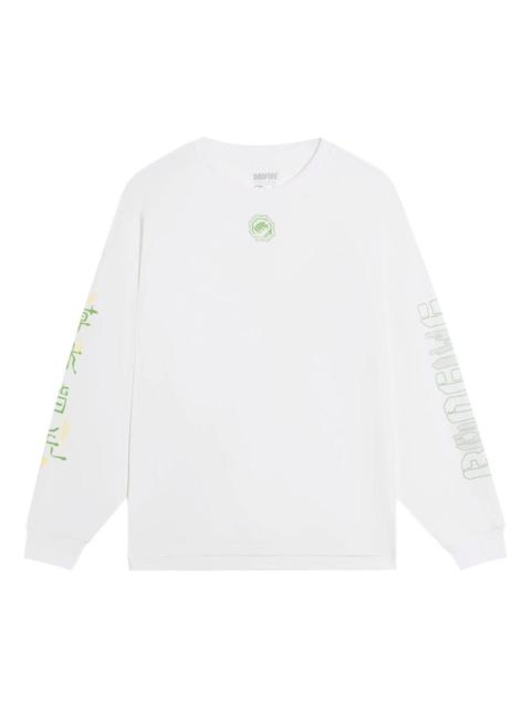 Li-Ning Li-Ning BadFive Graphic Long Sleeve T-shirt 'White' AHSS727-1
