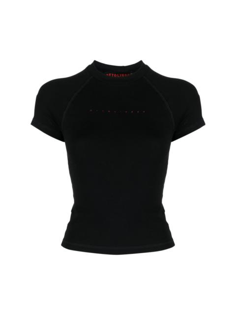 OTTOLINGER Deconstructed logo-print T-Shirt