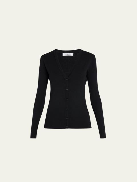 GABRIELA HEARST Alexandrite Cashmere Cardigan