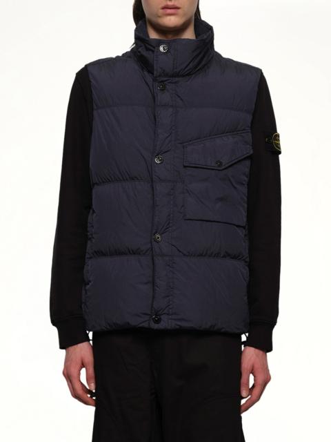 Stone Island G10000 Puffer Gilet in Navy Blue