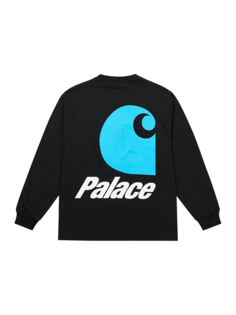 PALACE Palace Carhartt WIP Logo Longsleeve Black
