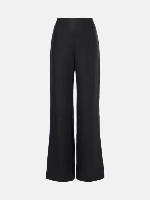 FAITHFULL Ilride linen wide-leg pants
