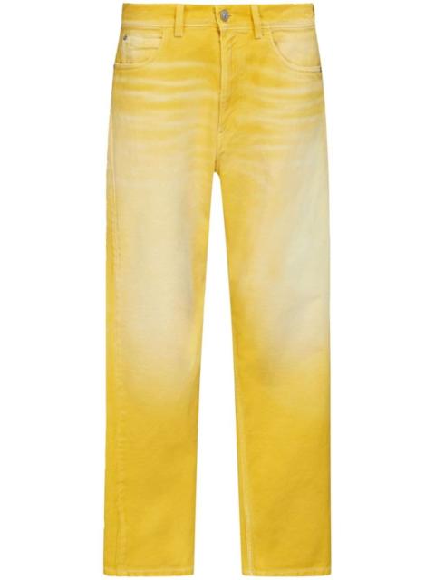 Marni straight-leg whiskering-effect jeans