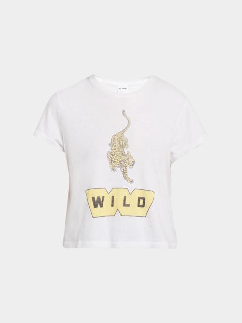 RE/DONE Women's RE/DONE x Hanes Wild 1950s Boxy T-Shirt - Optic White