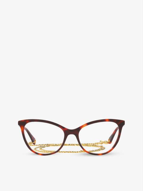 GG1079O cat eye-frame acetate optical glasses