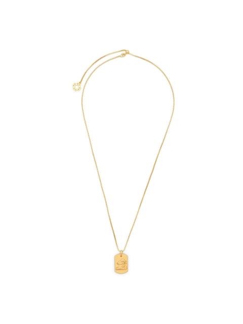 maje capricorn zodiac-design necklace