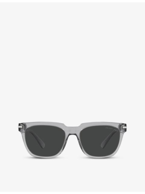 Prada PR 04YS acetate pillow sunglasses
