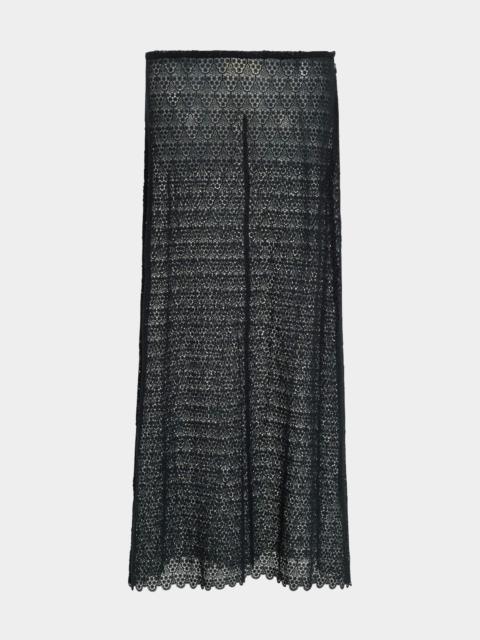 BITE Studios Tailored Lace Maxi Skirt