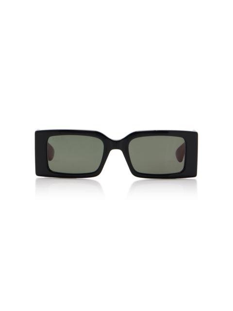 GUCCI 직사각형 프레임 선글라스