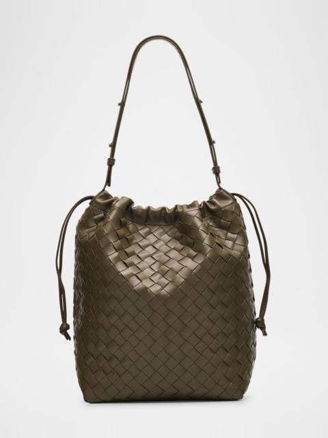Bottega Veneta Leather Drawstring Shoulder Bag