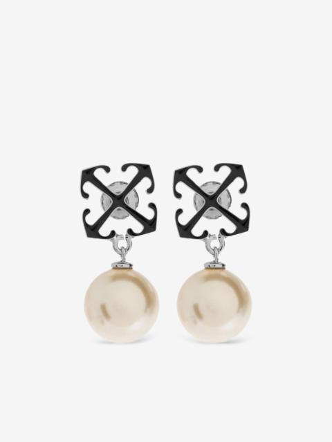 Off-White arrows detail earrings