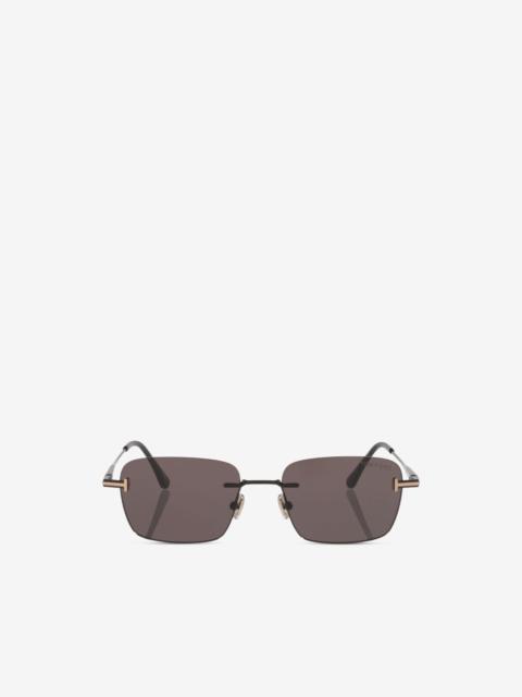 TOM FORD Jake-02 rectangle-frame sunglasses