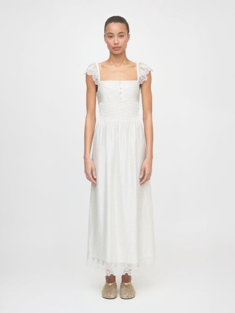Hill House Home The Beckham Dress - Sand Dot