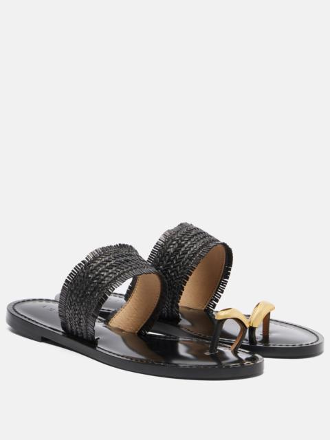 AMANU Kiwayu braided leather sandals