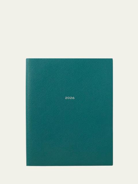 Smythson Petrol Portobello 2026 Weekly Diary