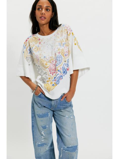 FREE PEOPLE We The Free Heirloom Printed Tee