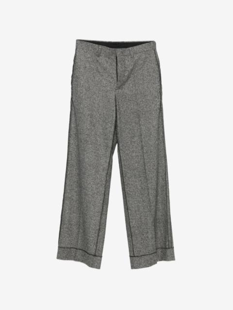 MM6 Maison Margiela belt-loop wide-leg trousers