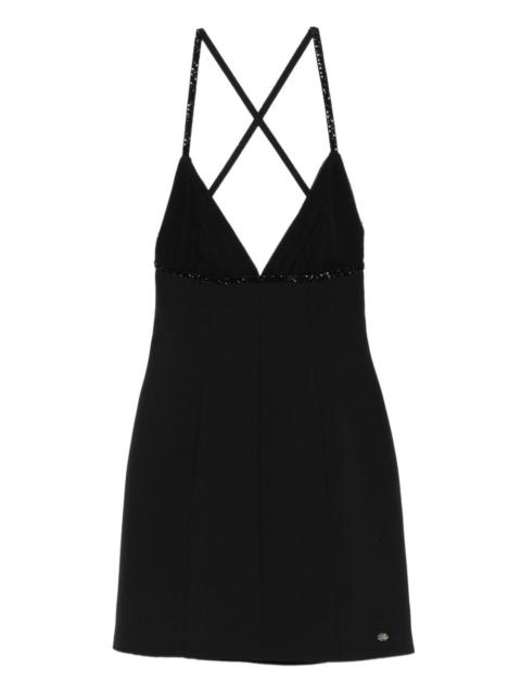 AMIRI crystal-embellished mini dress