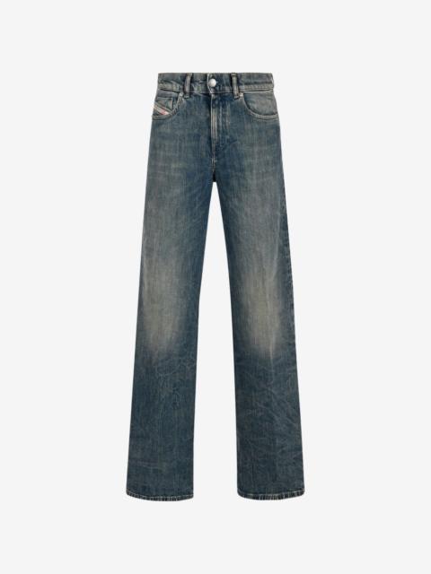 Diesel washed straight-leg jeans