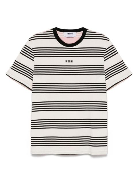 MSGM striped T-shirt