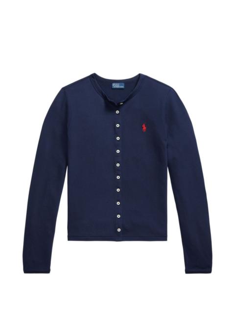 Polo Ralph Lauren logo-embroidered cardigan