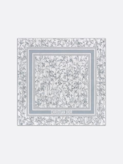 Dior Toile de Jouy Natura 90 Square Scarf