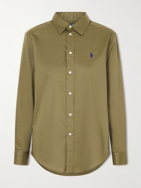 Polo Ralph Lauren Embroidered Cotton Oxford Shirt