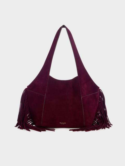 rag & bone Brayton Suede Fringe Carryall