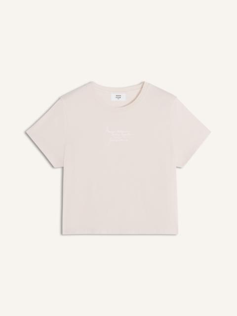 Maison Kitsuné POETIC SCRIPT BABY TEE-SHIRT