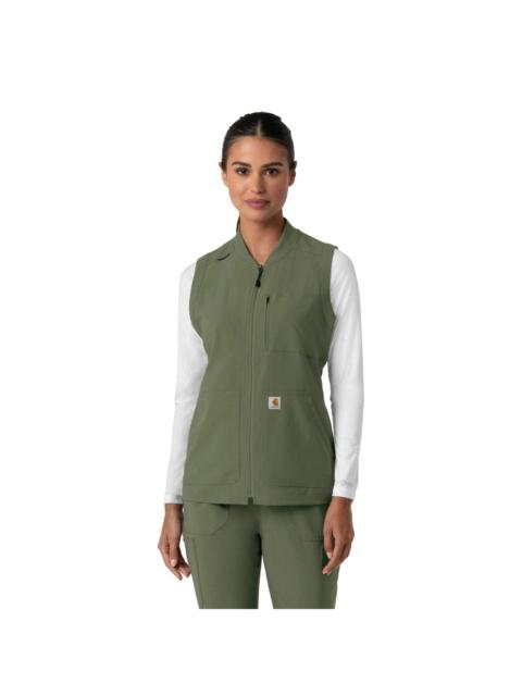 Carhartt Women's Force Cross-Flex Lightweight Scrub Vest