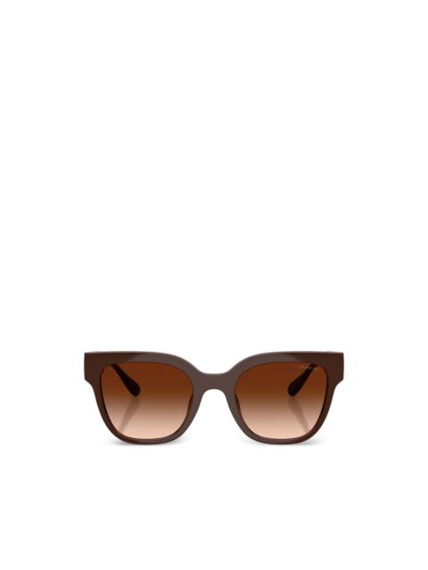 COACH CFT88 squared-frame sunglasses