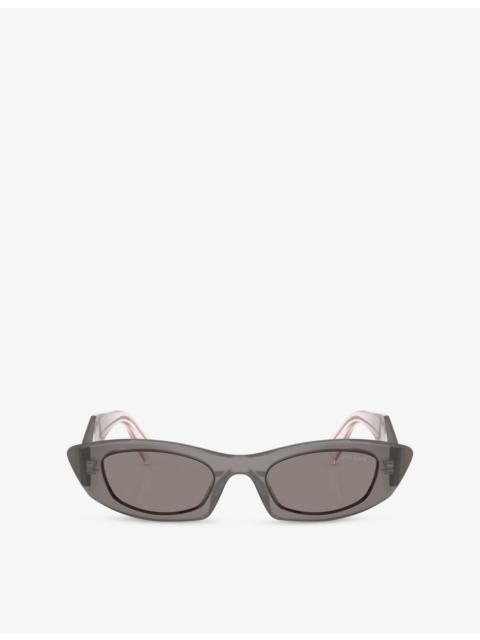 Prada PR B16S Cat-Eye Acetate Sunglasses