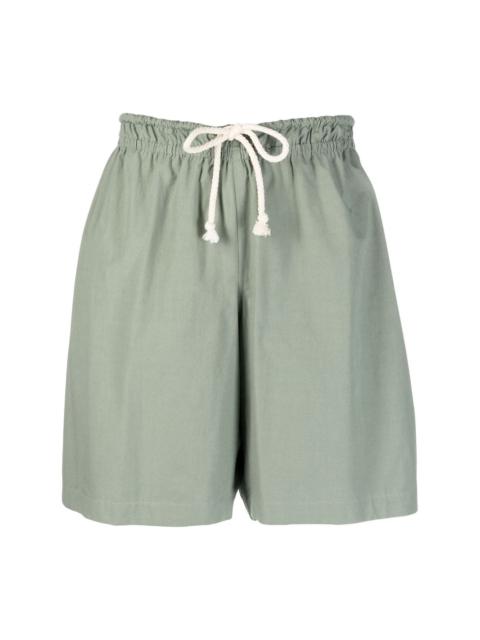 Jil Sander drawstring-waist cotton shorts