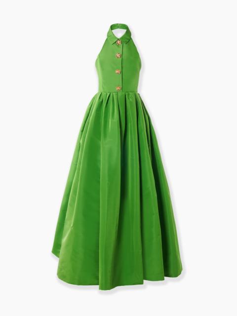 CAROLINA HERRERA Collared Halterneck Gown