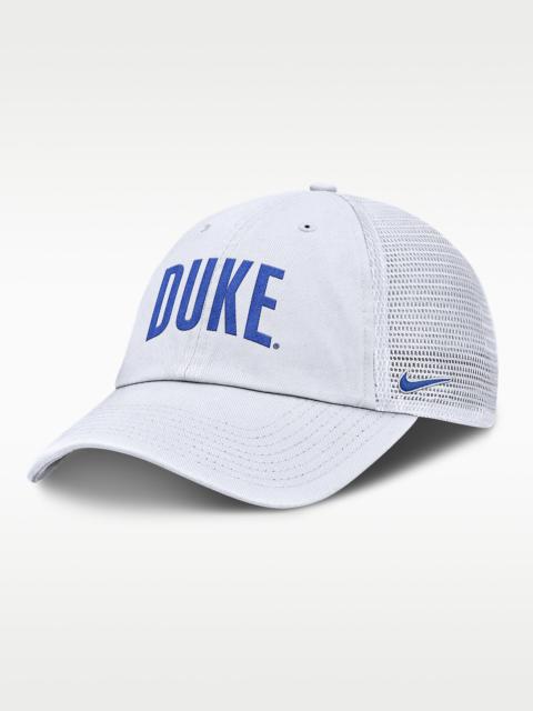 Nike Duke Primetime Campus Club Men's Nike College Trucker Adjustable Hat
