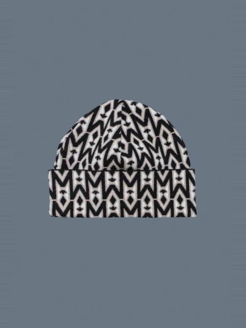 KIKO-MGZ Knit Merino Wool Monogram Toque