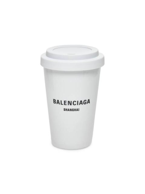 BALENCIAGA Cities Shanghai Coffee Cup in White