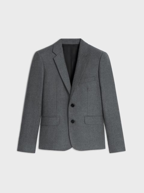 CELINE Campbell jacket in flannel twill