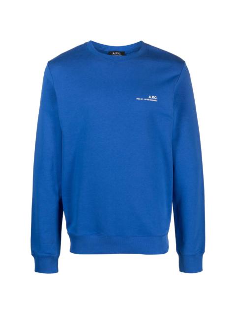 A.P.C｜SWEATSHIRTS (Rufus Sweatshirt (COEZD H27500 IAJ)) Rufus sweatshirt | Organic Cotton | A.P.C. Ready-to-Wear