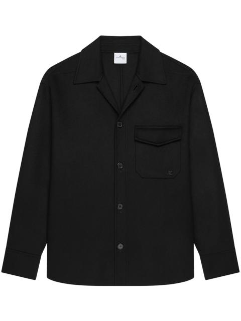courrèges chest-pocket shirt