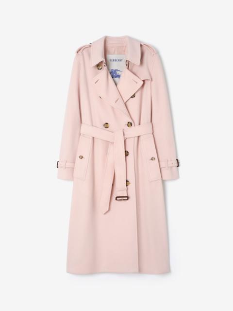 Burberry Long Cashmere Kensington Trench Coat