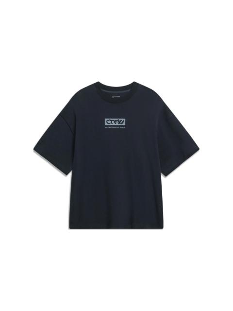 Li-Ning Li-Ning Counterflow Graphic T-shirt 'Black' AHST599-1