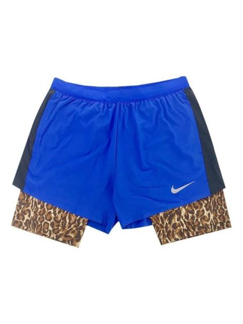 Nike Nike Dri-FIT Reflective Quick Dry Running Sports Training Shorts Blue BQ8191-405