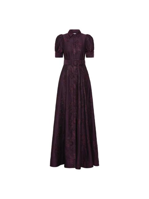 REBECCA VALLANCE Afina Short Sleeve Gown