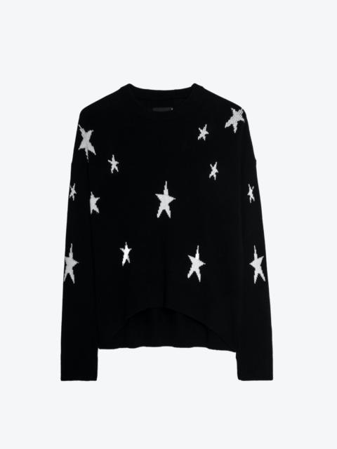 Zadig & Voltaire Markus Stars Cashmere Sweater | REVERSIBLE