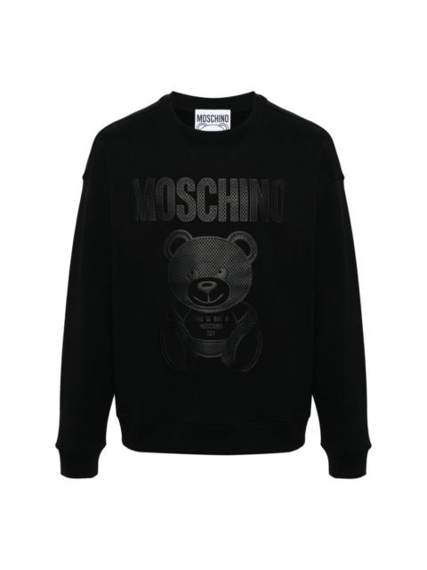 Moschino graphic-print cotton sweatshirt