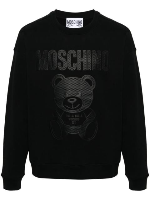 Moschino graphic-print cotton sweatshirt