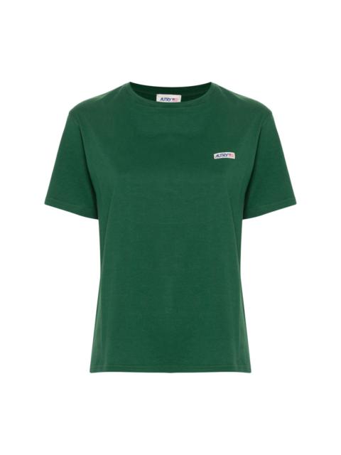 AUTRY logo-tag cotton T-shirt