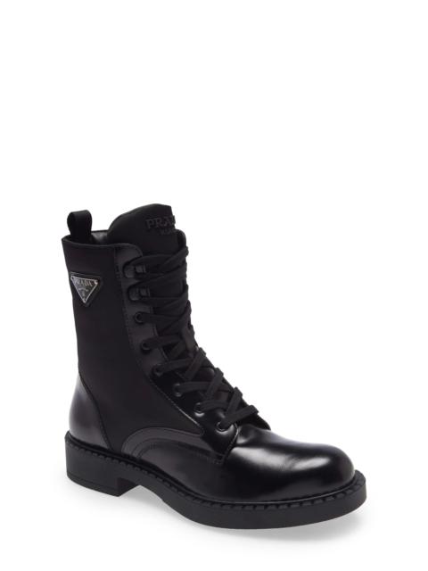 Chocolate Combat Boot